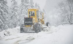 Kastamonu’da 26 köy yolunda ulaşım durdu
