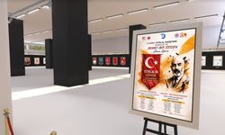 Kastamonu Üniversitesi’nde 'İstiklalin İzinde' sanal sergisi sanatseverlerle buluştu