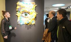 Kastamonu Üniversitesi’nde atık malzemeler sanat eserine dönüştü