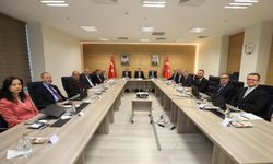 Kastamonu Valisi Dallı KUZKA Yönetim Kurulu Toplantısı'na katıldı