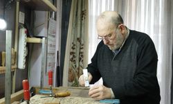 Kastamonu'da asırlık sanatı kilerinde yaşatıyor: Ayetleri ilmek ilmek istiyor