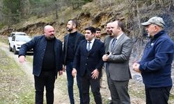 Kastamonu'da dere ıslahı çalışmalarını yakından inceledi