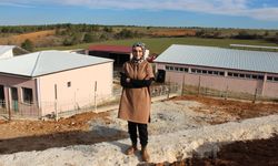 Kastamonu’da kadın girişimci 25 milyonluk süt tesisi kurdu