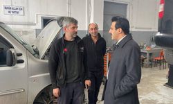 Kastamonu'da kaymakam esnafları tek tek gezdi