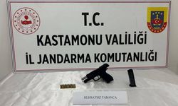 Kastamonu’da şüphelilerin üstünden cephanelik çıktı: 3 kişi gözaltında