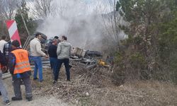 Kastamonu'da tır kazası: Sürücü yaralandı