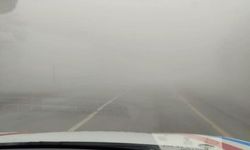 Kastamonu'nun ilçe yolunda görüş mesafesi 30 metreye kadar düştü