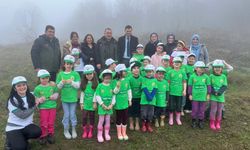 Kastamonu'nun ilçesinde 9 bin fidan toprakla buluşturuldu