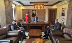 Kastamonu'nun ilçesinde DÖMODER yönetimi kaymakamı ziyaret etti