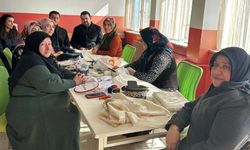 Kastamonu’nun ilçesinde Lefkara İşi kursu ilgi odağı oldu