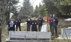 Kastamonu'nun ilçesinde şehit ve gazilerin kabirleri ziyaret edildi