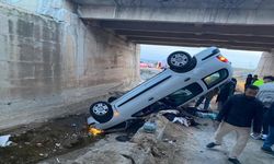 Otomobil köprüden uçtu: Çok sayıda yaralı var