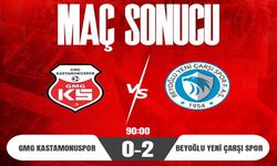 GMG Kastamonuspor sahasında Beyoğlu Yeni Çarşı’ya mağlup oldu