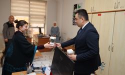 Kastamonu’da kadın çalışanlara 8 Mart Dünya Kadınlar Günü ziyareti