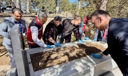 Kastamonu’da Ramazan Bayramı öncesi şehitlik ziyareti