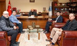 Taşköprü MYO heyetinden Başkan Arslan’a ziyaret