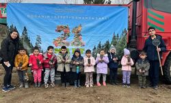 Taşköprü’de orman sevdası minik ellerle büyüyor