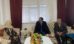 Taşköprü'de büyüklerin hayır duasını aldı