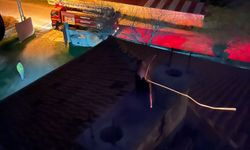 Taşköprü'de korkutan yangın: İtfaiye felaketin önüne geçti!