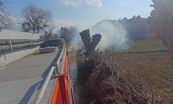 Taşköprü'de yine yangın: İtfaiye ekipleri müdahale etti