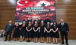 Kastamonu, 15 Temmuz Koro Yarışması Bölge Finalinde Birinci