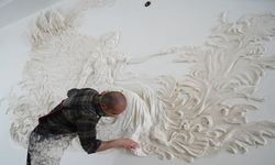 Kastamonu’da genç sanatçı duvarları sanat eserine dönüştürüyor