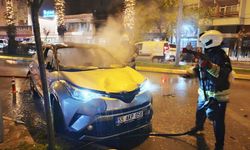 Bu nasıl evlat? Tartıştığı babasının otomobilini ateşe verdi!