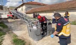 Korku dolu anlar: Baca temizliği sırasında bayıldı!