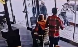 Facia kıl payı önlendi: Geri kayan araca böyle müdahale etti