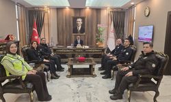 Hanönü Kaymakamı emniyet personeliyle bir araya geldi