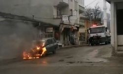 Hanönü’nde seyir halindeyken alevlere teslim oldu