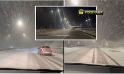 Kastamonu’ya lapa lapa kar yağıyor!