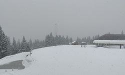 Kasstamonu'da turizm alanı beyaz örtüyle kaplandı!