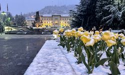 Nisan’da Kastamonu’dan kar manzaraları