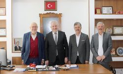 Kastamonu İl Sağlık Müdürü Yavuzyılmaz'a İlçe Başkanı Gençoğlu'ndan ziyaret