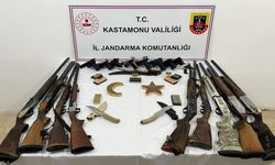 Kastamonu’da hepsi tek tek toplandı: Tabanca ve av tüfeklerine el konuldu!