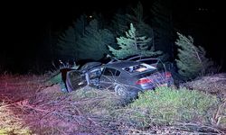 Korkunç kaza! Kastamonu plakalı otomobil ata çarptı: Yaralılar var