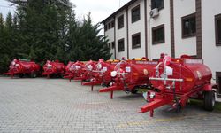 Kastamonu’da köylere yangın için 20 tanker dağıtıldı