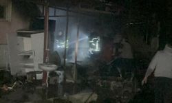 Kastamonu'da patlayan kömür kazanı ve tüp villayı küle çeviriyordu