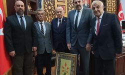 Kastamonulu iş insanlarından MHP Genel Başkanı Bahçeli'ye ziyaret