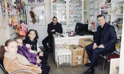 Kastamonu'nun ilçesinde esnaflarla buluştu