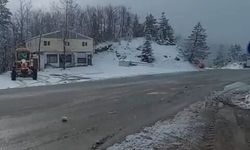 Kastamonu'nun ilçesinde kar etkisini sürdürüyor