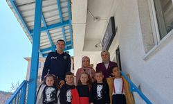 Kastamonu'nun ilçesinde öğrenciler Emniyet Amirliği'ni ziyaret etti