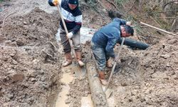 Kastamonu'nun ilçesindeki su isale hattı arızası giderildi
