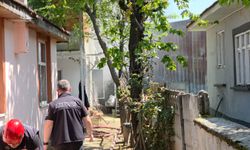 Ocakta unutulan çaydanlık yangın çıkardı