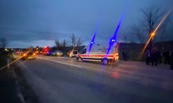 Taşköprü yolunda feci kaza, araç takla attı: 7 yaralı