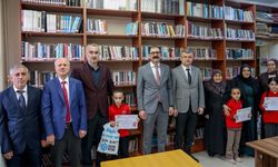 Taşköprü’de Kütüphaneler Haftası coşkusu: Öğrenciler ödüllendirildi