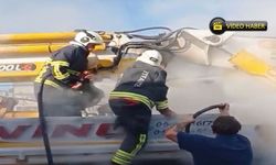 Kastamonu'da sıcak dakikalar: Alev alev yandı!