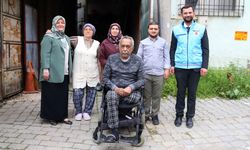 Kastamonu’da yatağa bağımlı vatandaşa umut oldular