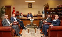 AK Parti heyetinden Taşköprü Belediye Başkanı Arslan’a ziyaret